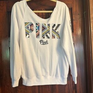 PINK Victoria's Secret White Sweater
